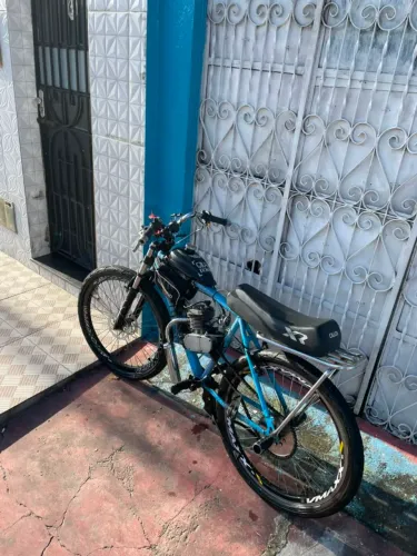 Bike motorizada 80cc com tudo bom