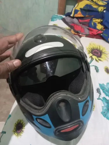 Capacete Escamoteável Mixs Captiva Óculos Interno Narigueira