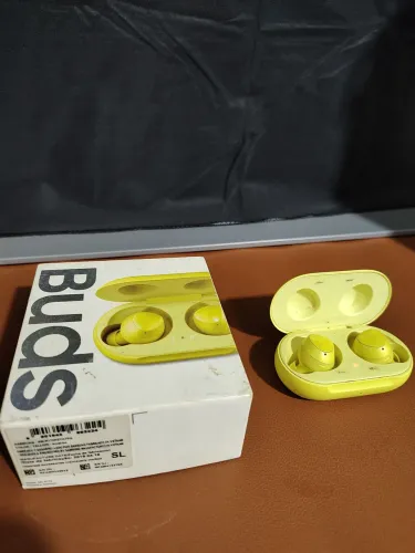 Galaxy Buds 1 amarelo original completo.