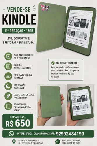 kindle 11ª geração