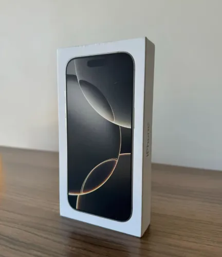 Iphone 16 Pro Max - 256GB - cor prata (titânio natural)
