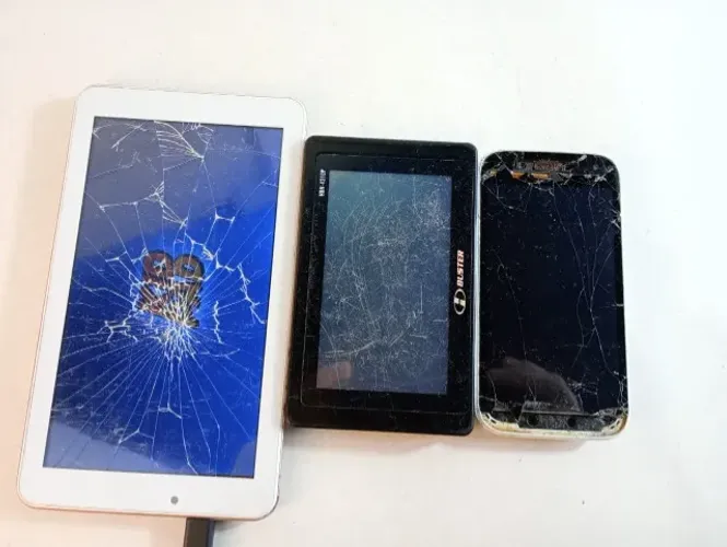 lote 3 aparelhos sucata tablet gps celular
