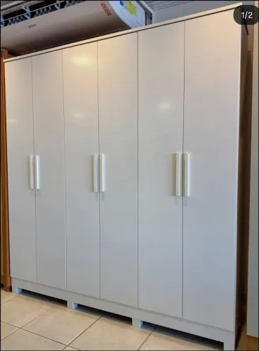 Guarda roupa casal 6 Portas Nina 2,12 - Novo e embalado!!