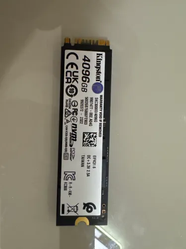 SSD Kingston KC3000 4TB NVMe PCIe 4.0 - Alto Desempenho