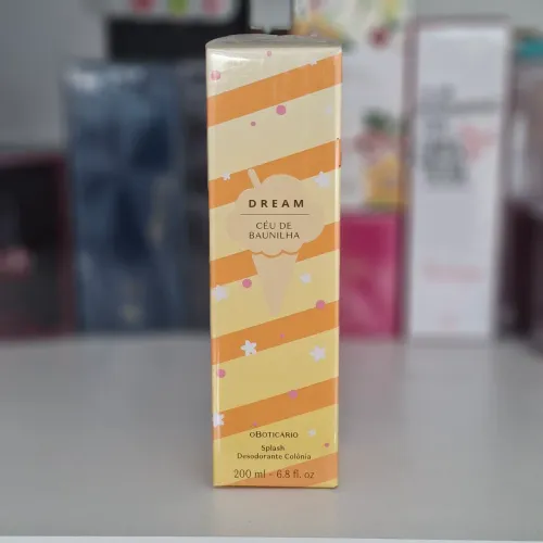 Body Splash Desodorante Colônia Dream Céu de Baunilha O Boticário 200ml - entrega em slz