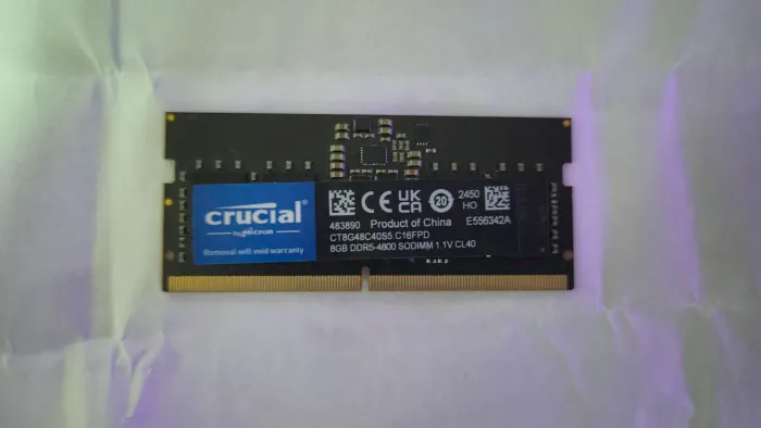 Memória RAM 8gb 4800mhz Crucial