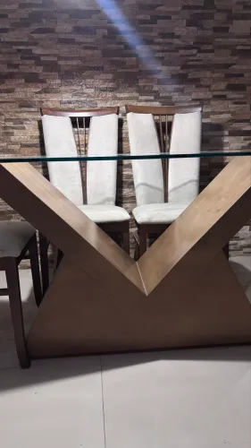 Mesa grande luxo
