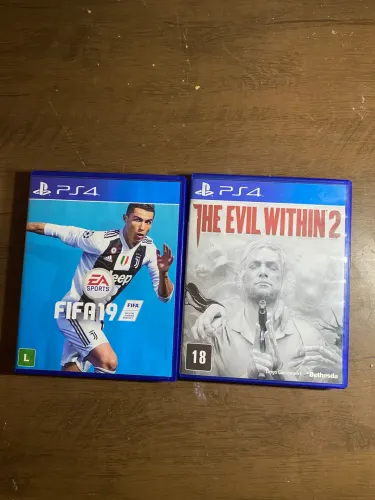 2 Jogos De Ps4 Originais