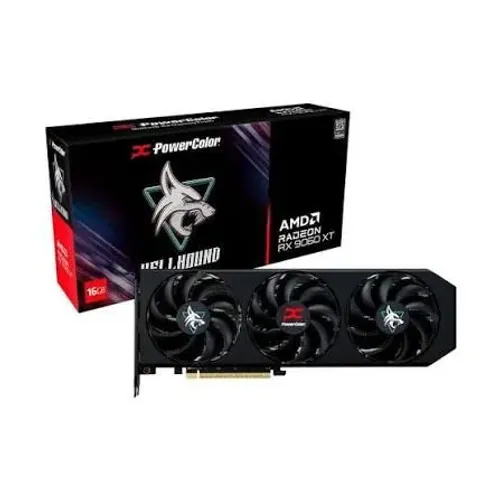 PLACA DE VÍDEO RX 9060XT 16GB Hellhound ( precisa buscar)
