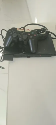 PS2 com dois controles originais 