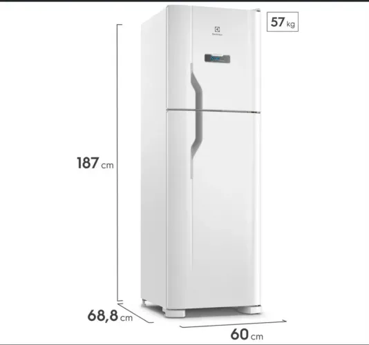 Geladeira Eletrolux duplex 