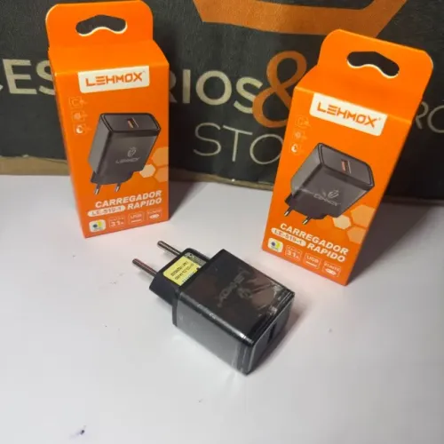 Fonte 3.1A LEHMOX Carregador USB
