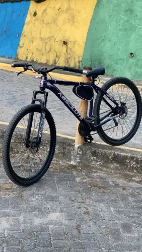 Bike absolute nero 6 lançamento com freio hidráulico mt200.