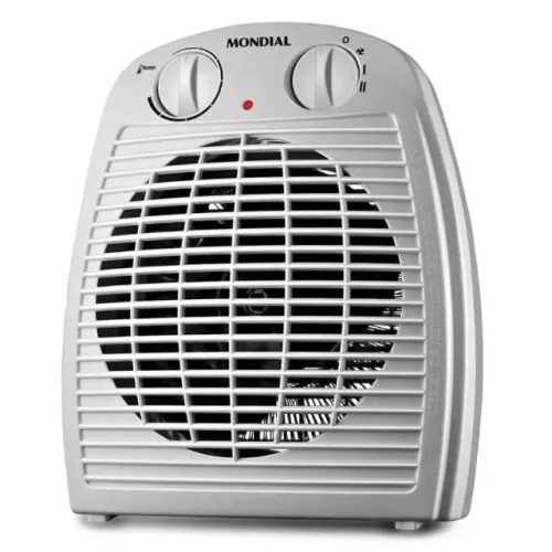 Aquecedor a Ar Mondial 2000W Cinza Branco A-08