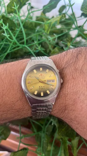 Relógio orient 3 estrelas automático original 
