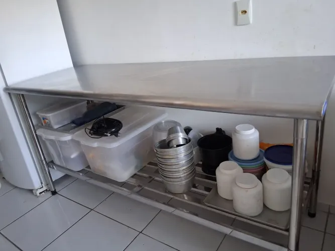 Mesa inox profissional