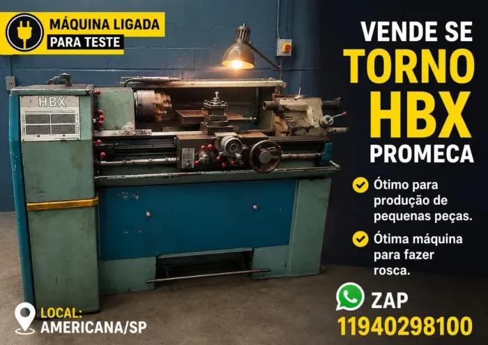 Torno Hbx promeca 