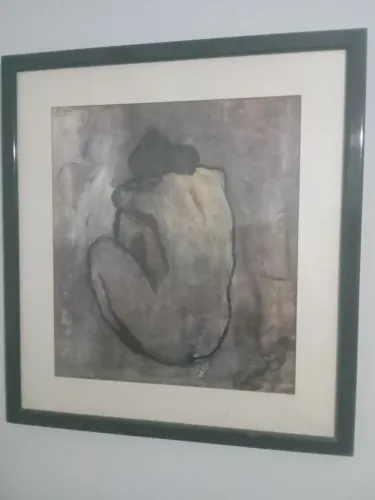 Quadro Picasso (cópia) com moldura de qualidade (peça de decoração)