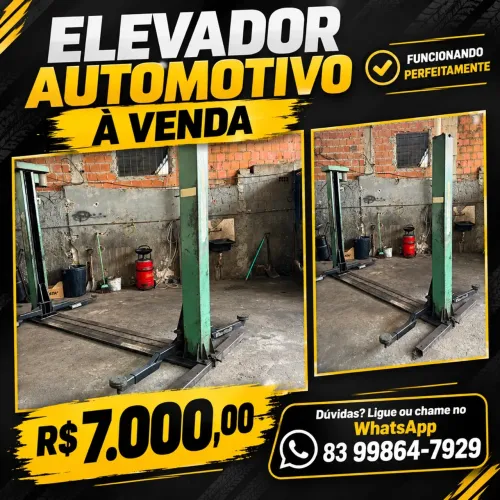 ELEVADOR DE VEÍCULO