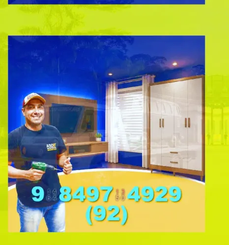 Montador de Móveis em Compensa! Montagem e desmontagem = rápida e segura!