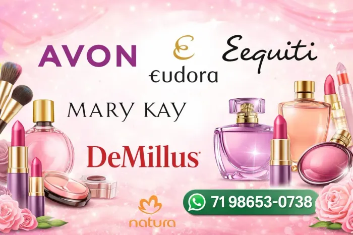 Cosméticos - Natura, Avon ,Mary kay