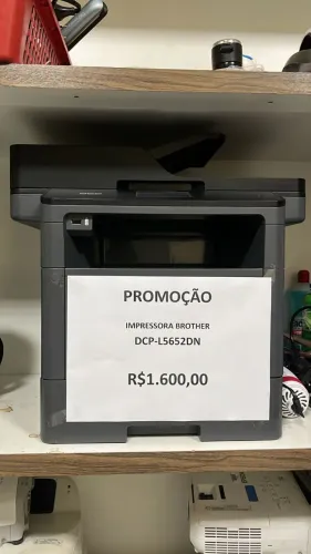 IMPRESSORA BROTHER DCP-L5652DN 127V  FUNCIONANDO