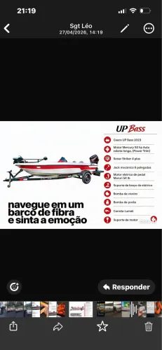 Lancha Up Bass