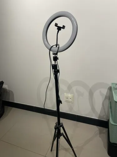 Ring Light com suporte para celular