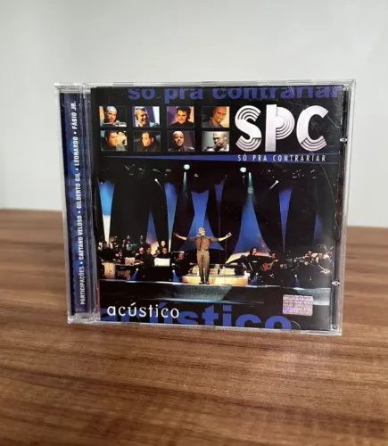CD SO PRA CONTRARIAR - SPC - ACÚSTICO - ANO DE LANÇAMENTO 2002 