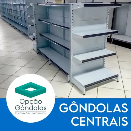 Gôndolas Centrais | Faça Já Seu Orçamento!