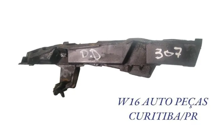 Guia Parachoque Dianteiro Direito Peugeot 307 C/Detalhe N2