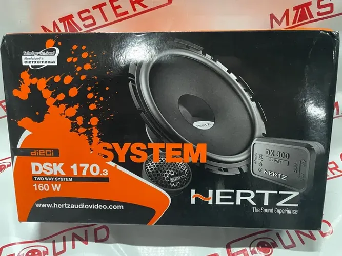 Kit 2 vias Hertz 6? dsk 170.3 original italiano 160rms