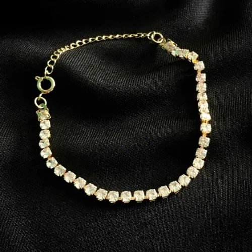 Pulseira Riviera | banhada/folhada a Ouro24k