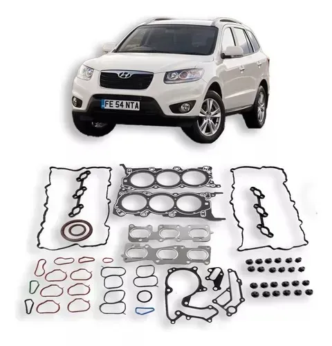 Jogo Junta Motor Sorento/Azera/Santa Fe 3.3 24 V6 06/ C/ Retentor Cod: 040365