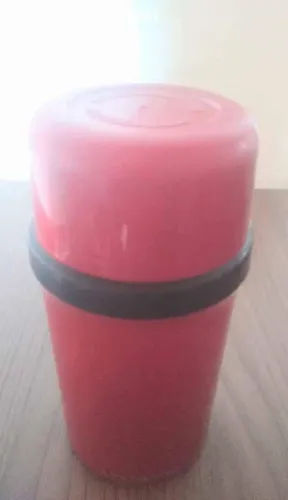 Garrafa térmica vermelha