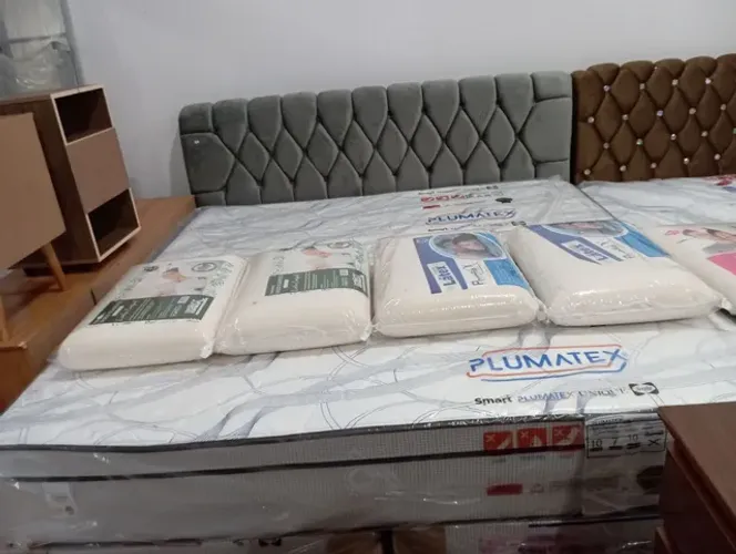 CAMA SUPER KING MOLAS ENSACADAS NOVA