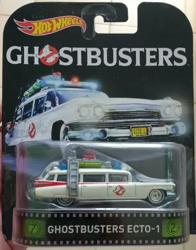 Hot Wheels Caça Fantasmas Ecto Retro 