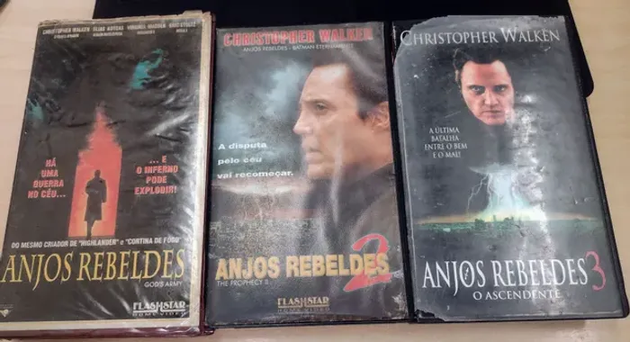Coleção VHS Anjos Rebeldes