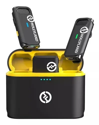 Hollyland Lark M1 Microfone De Lapela Sem Fio Duo profissional
