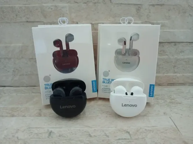 Fone de Ouvido Bluetooth Sem Fio Lenovo Ht38 Original