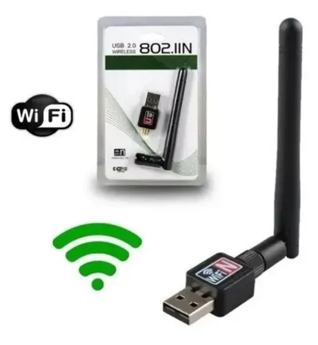 Nova Antena Receptor Wi-fi Wireless Computador Adaptador 1200mbps