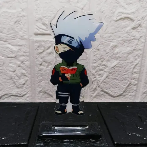 Suporte Apoio De Resina Para Decoração Animie - Kakashi