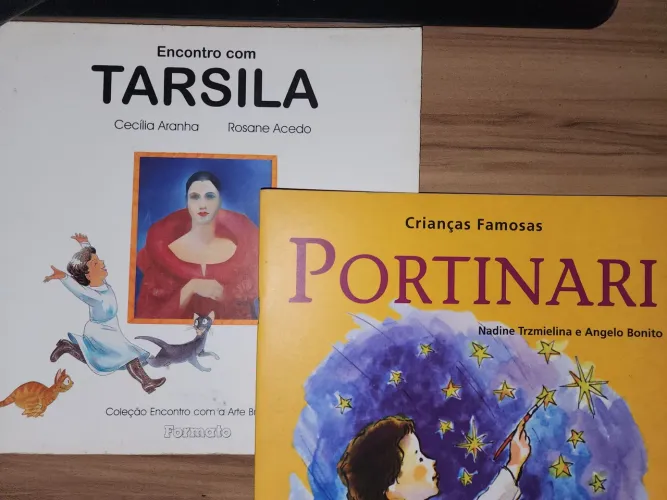 Livros infantis - Tarsila e Portinari