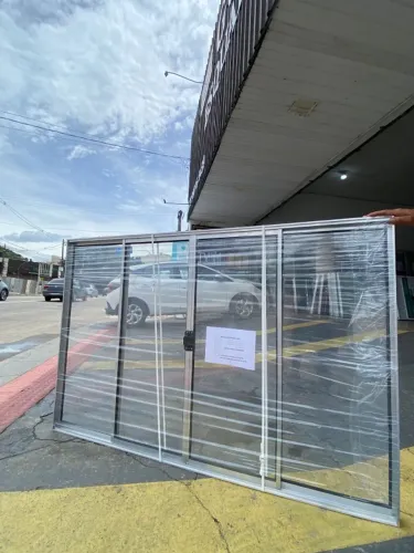 PROMOÇÃO - JANELA 4F ALÚMINIO 1.00X1.50