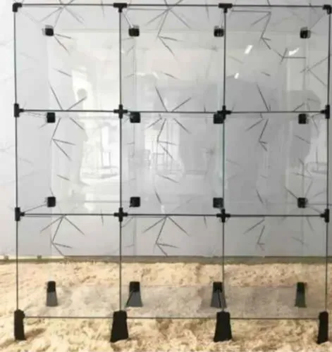 Balcão expositor de vidro (1.00 altura x 0.93 largura x0,32 profundidade 