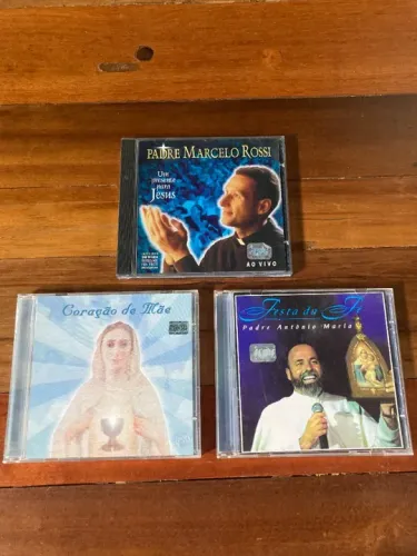 Religiosos - Lote c/ 3 CDS