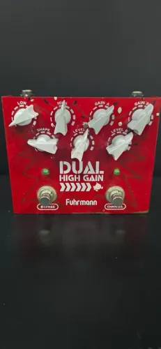 Pedal Fuhrmann Dual High Gain HG-2 (aceito trocas)