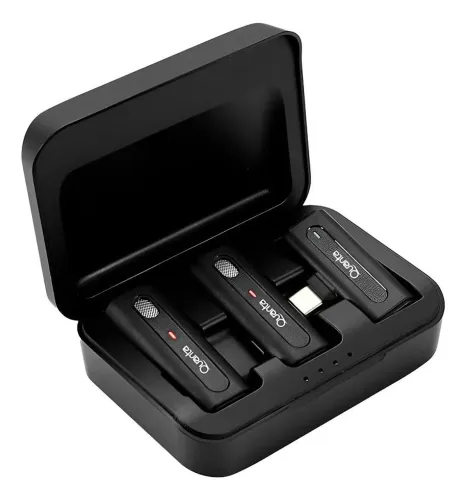 Microfone Quanta - sem fio/ dual multi dispositivo