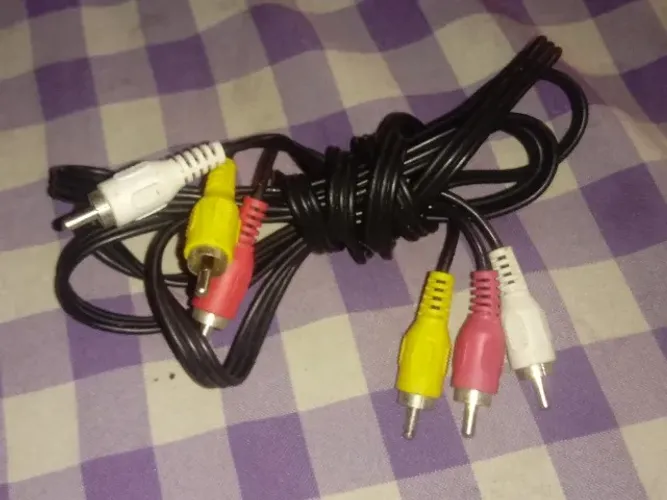 Cabo AV RCA 1,80m - Ótima Qualidade