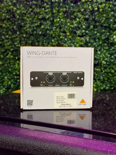 Behringer Wing Dante 64 Canais